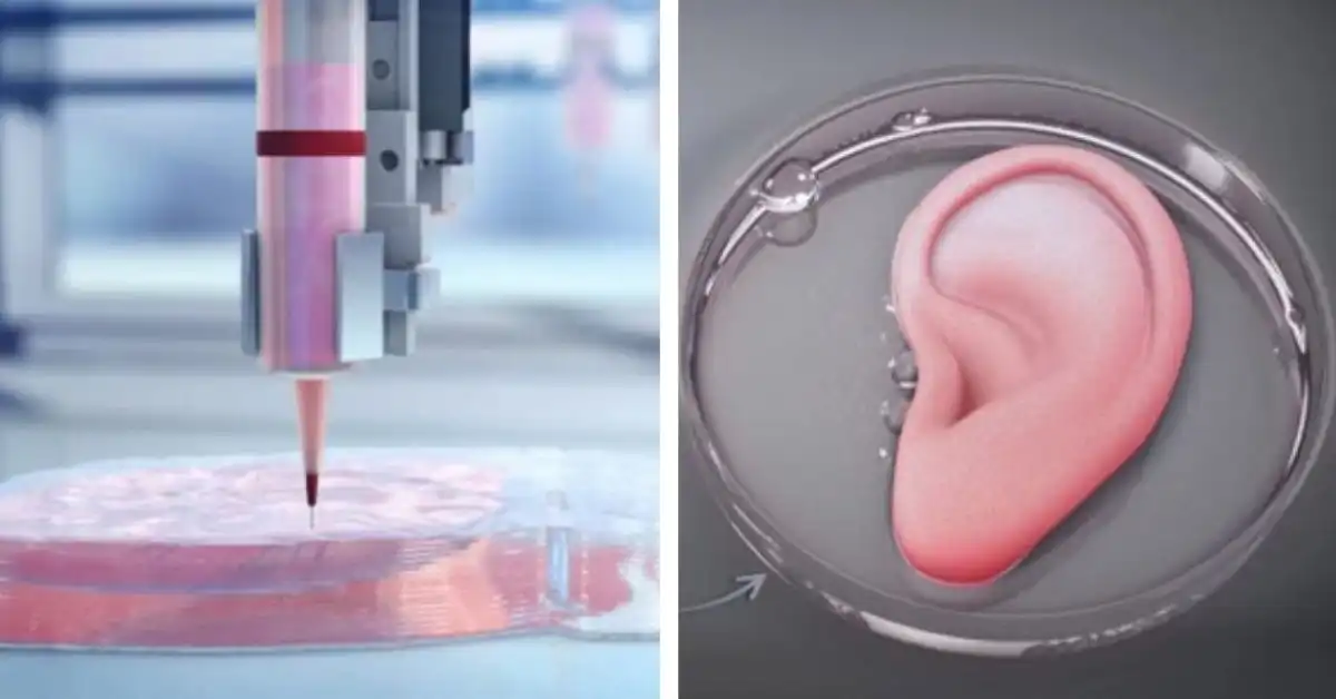 Bioprinted organ model for regenerative medicine applications