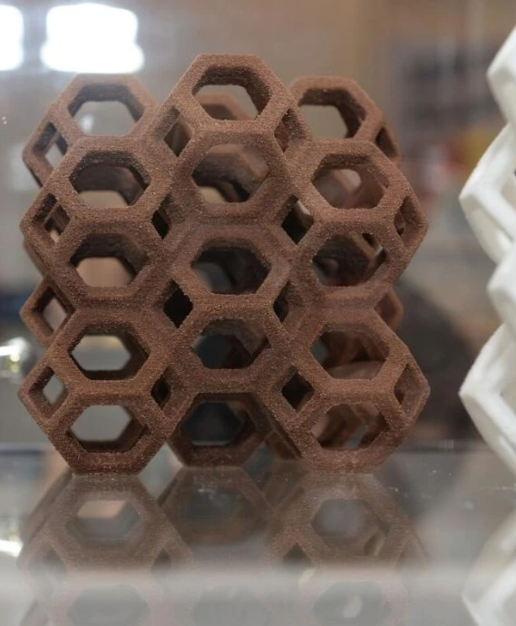 chocolate 3D printing process layer by layer