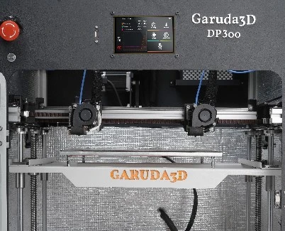 DP300 IDEX 3D printer front view