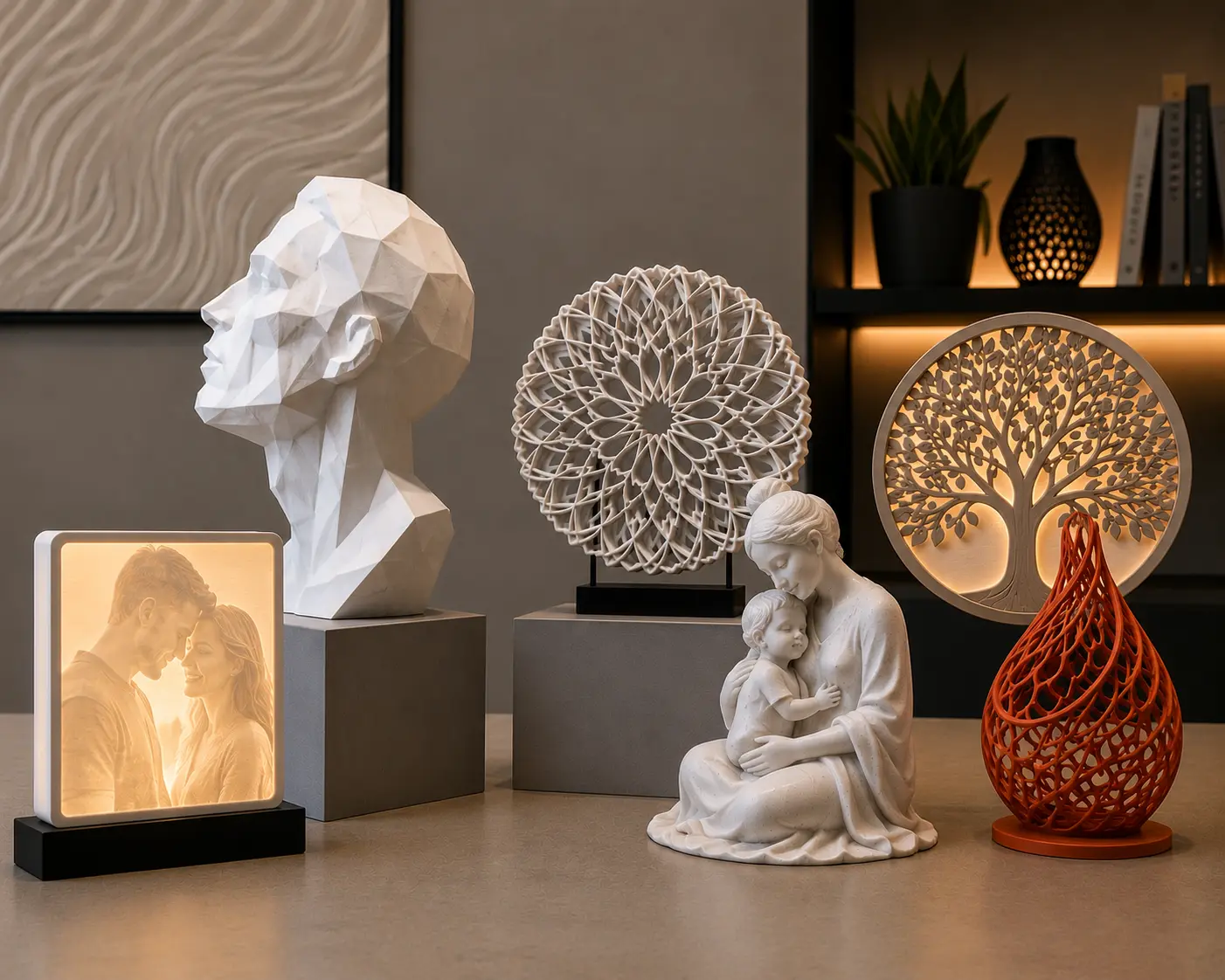 3D PRINTED ART & DECOR